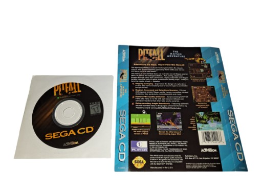 Pitfall The Mayan Adventure / NTSC-U / Sega CD