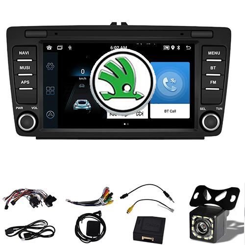 RADIO 2DIN SKODA OCTAVIA II SUPERB RAPID GPS WIFI