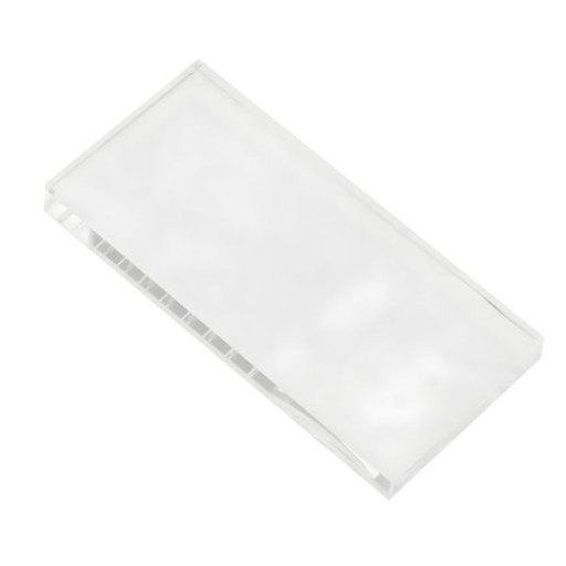 Szkiełko podstawka szklana pod klej 9.5x4.5x1cm