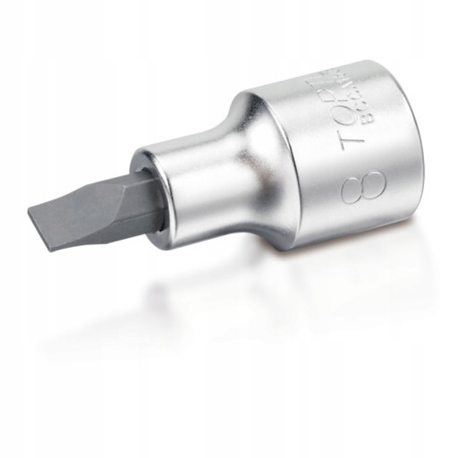TOPTUL NASADKA TRZPIENIOWA 1/4'' PŁASKA 8 MM BCCA0