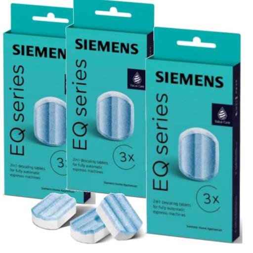 Tabletki odkamieniające SIEMENS TZ80002B 9szt