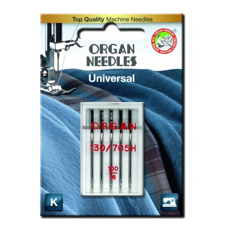 Igły do maszyny ORGAN półpłaskie GR. 100