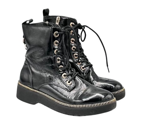 Botki lakierowane River Island r.39