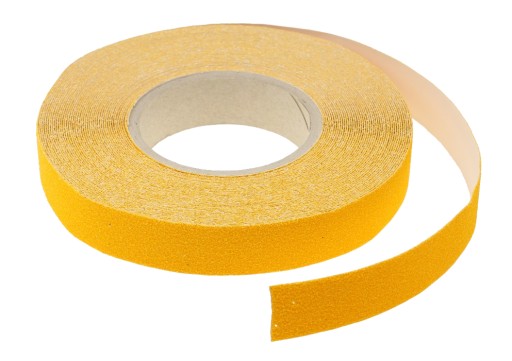 TAŚMA ANTYPOŚLIZGOWA ŻÓŁTA 25 MM X 18 M SAMOP EU