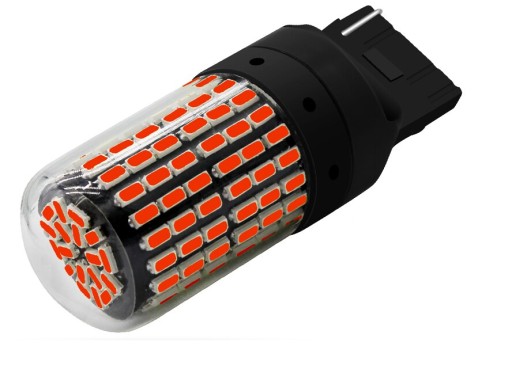 LED W21W WY21W 7440 T20 CANBUS USA CZERWONA