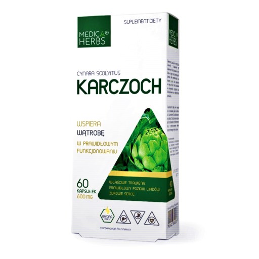 Medica Herbs KARCZOCH standaryzowany WĄTROBA