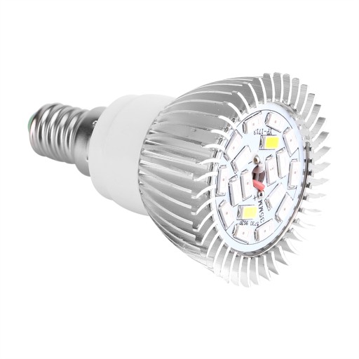 ŻARÓWKA DO WZROSTU UPRAWY ROŚLIN E14 18LED 18W