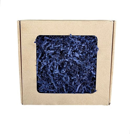 Wypełniacz papierowy granatowy wiórki 1 kg