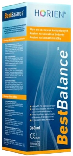 Płyn do soczewek HORIEN BESTBALANCE 360 ml