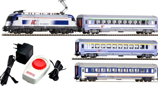 POCIĄG OSOBOWY KOLEJKA ELEKTRYCZNA PIKO TAURUS INTERCITY