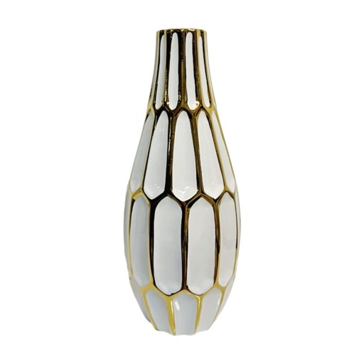 Wazon ceramiczny Nowoczesne dekoracje graficzne Wazon na kwiaty do szafki