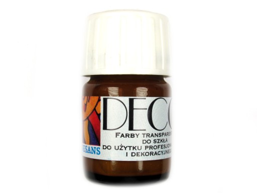 FARBA DO SZKŁA DECO 20ml ŻÓŁTY KARMIN 132