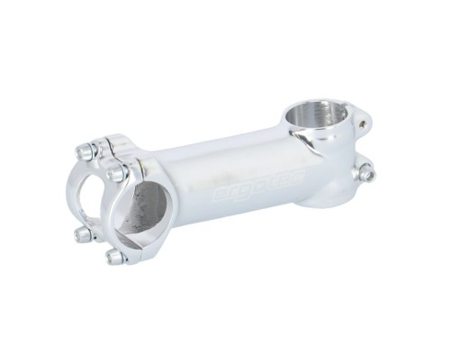 Mostek Ergotec SHARK srebrny 1 1/8 31,8 110 mm