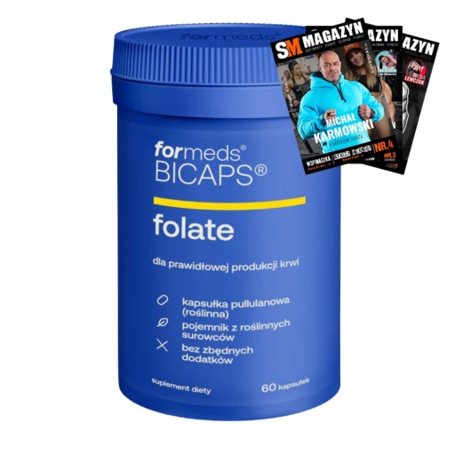 FORMEDS BICAPS FOLATE KWAS FOLIOWY HOMOCYSTEINA 60