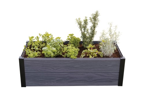 Obrzeże grządki Keter 17209666 Maple Trough 106 x 50 x 32 cm antracyt