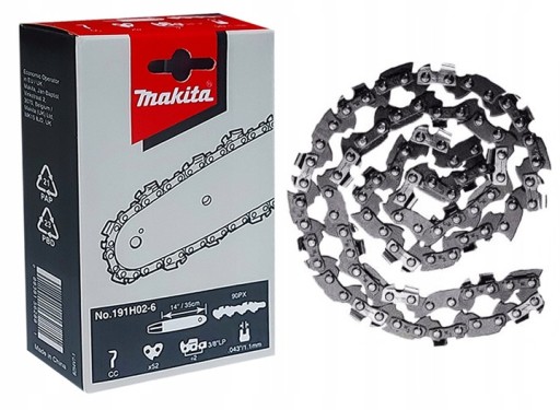ŁAŃCUCH DUC355 MAKITA 35cm 3/8 1.1mm 52 OCZKA