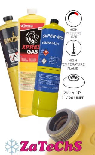 MAPP Gaz, 400ml, Rothenberger, Bernzomatic,Express