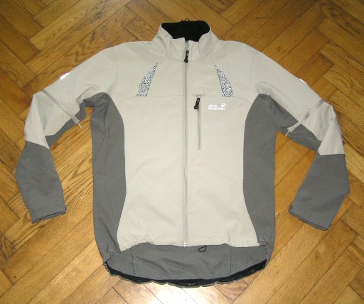 Kurtka JACK WOLFSKIN STRETCH cycling Odp.RĘKAWY M IDEAŁ