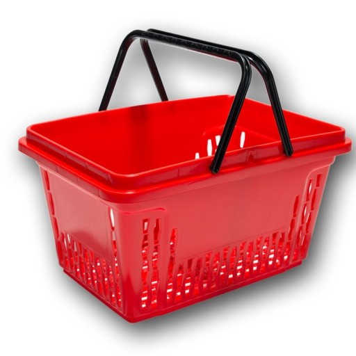 Koszyk, kosz sklepowy, koszyki sklepowe 28L DUŻY
