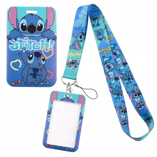 Smycz etui identyfikator LILO AND STICH