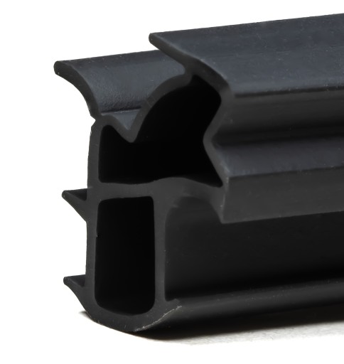 USZCZELKA CZARNA DO OŚCIEŻNIC METALOWYCH WIKĘD 1 mb