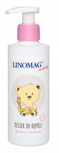 LINOMAG OLEJEK DO KĄPIELI NIEMOWLĄT EMOLIENT 400ml