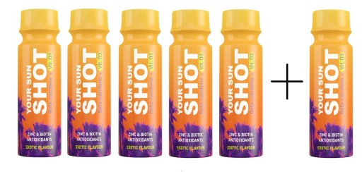 SHOT Drink Soleo SuperTan 80 ml 6 sztuk