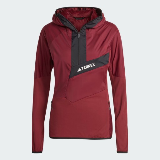 ADIDAS RUNNING CLIMAHEAT PRIMEKNIT WOOL HALF-ZIP S