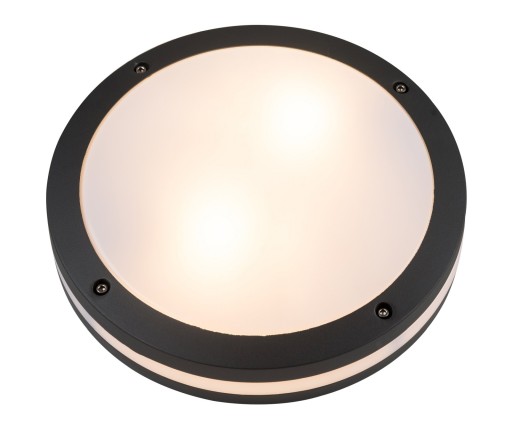 Lampa ścienna sufitowa Zewnętrzna FANO R 30 Ciemny Szary AZ4369 AZzardo
