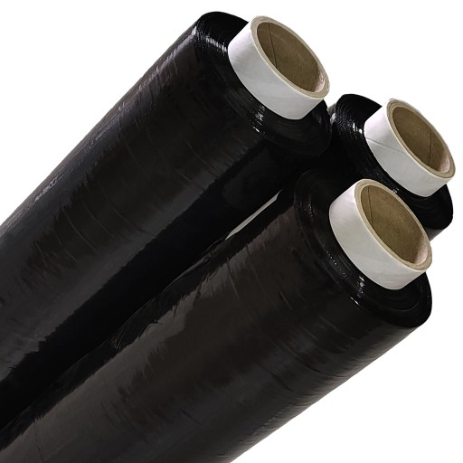 Folia STRETCH CZARNA 3kg / 2,7kg netto