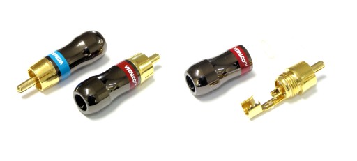 Wtyk 2x RCA CHINCH HQ