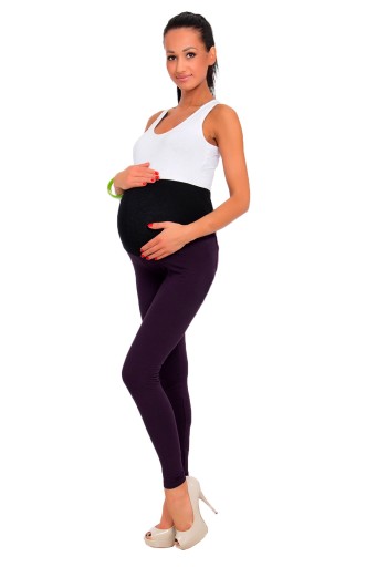 LEGGINSY GETRY CIĄŻOWE Z KIESZENIAMI - LCK - M