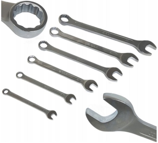 KLUCZE PŁASKO OCZKOWE 8-22mm 6 SZT. ZESTAW YATO