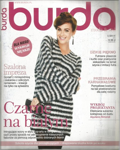 1/2014 BURDA style + wykroje