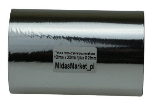 TAŚMA KALKA FOLIA TTR 100x300 DO DRUKAREK ZEBRA