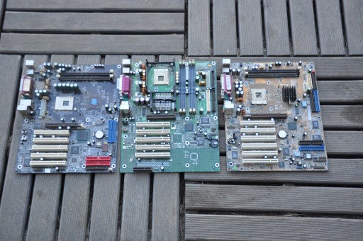 PŁYTA GŁÓWNA 3 SZTUKI PGA478B ASUS P4T533 INTEL D850MV EPOX EP-4T4AU RDRAM