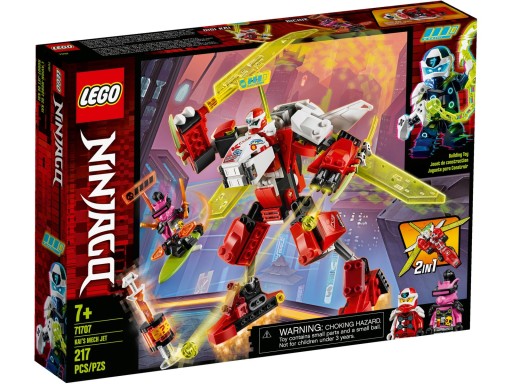 LEGO Ninjago 71707 - Robot odrzutowiec - Key-Tana - Kai - Richie - NOWY