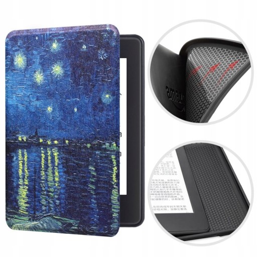 Etui do Kindle Paperwhite 5 silikonowy tył 01 marb
