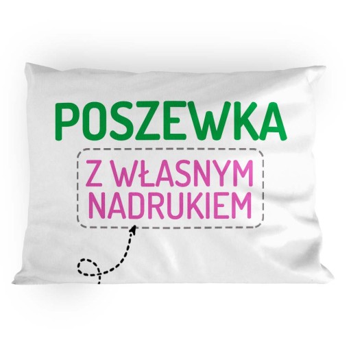 FOTO POSZEWKA z własnym nadrukiem FULLPRINT, 70x80