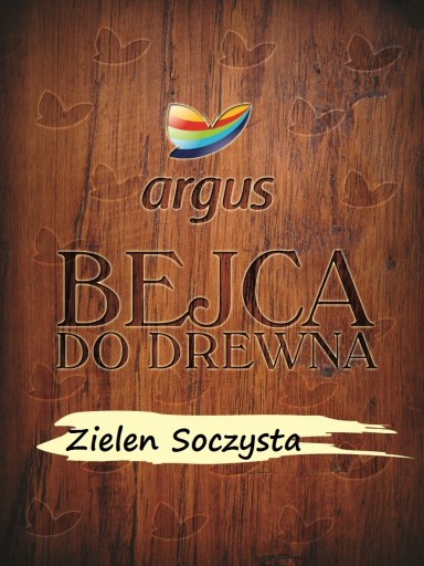 Bejca farba do drewna papieru ZIELONA ZIELEŃ soczysta