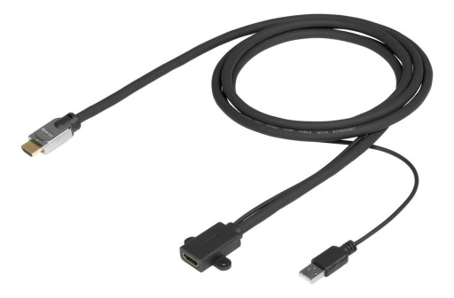 Vivolink PROHDMIHDMFM2 kabel HDMI 2 m HDMI Typu A (Standard) Czarny