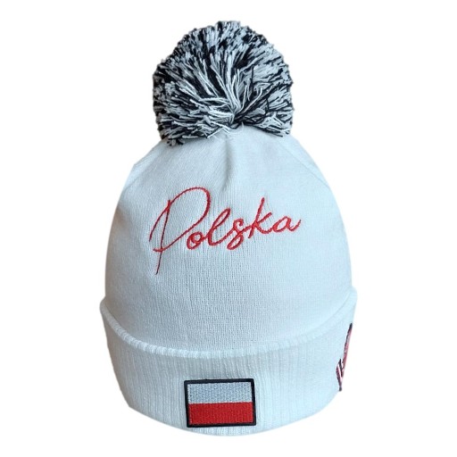 POLSKA CZAPKA ZIMOWA DLA KIBICA ORLOVSKI SKOCZEK