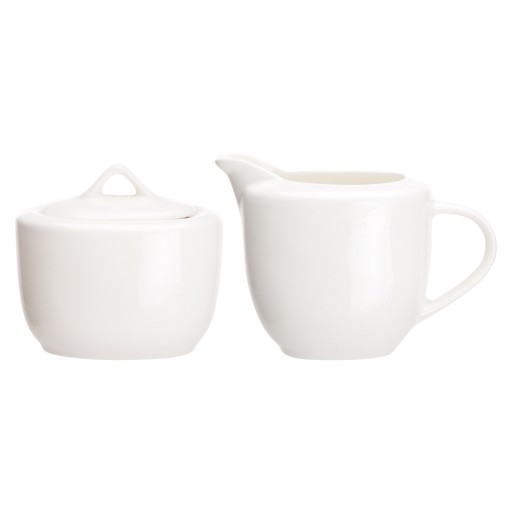 CUKIERNICA PORCELANOWA I MLECZNIK ZESTAW REGULAR
