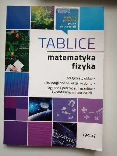 Tablice - matematyka + fizyka