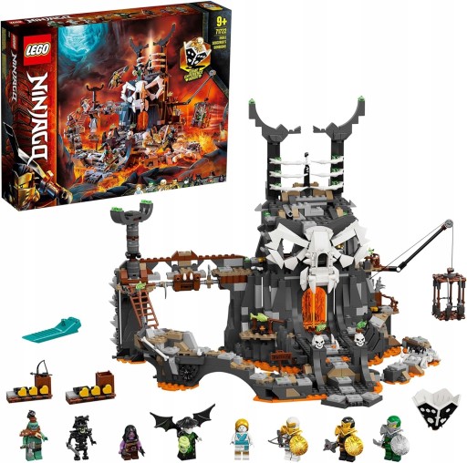 LEGO NINJAGO 71722 LOCHY SZKIELETOWEGO CZAROWNIKA