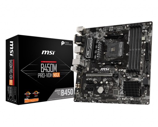 Płyta główna MSI B450M PRO-VDH MAX