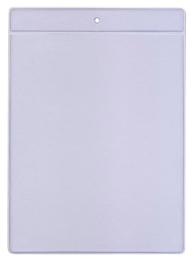 Etui kieszonka na identyfikator na konferencję A6 dziurka 105x148 mm 500szt