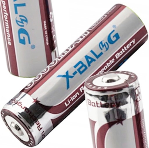AKUMULATOR LI-ION DO LATAREK LED I URZĄDZEŃ ELEKTRYCZNYCH 18650 4,2V A028
