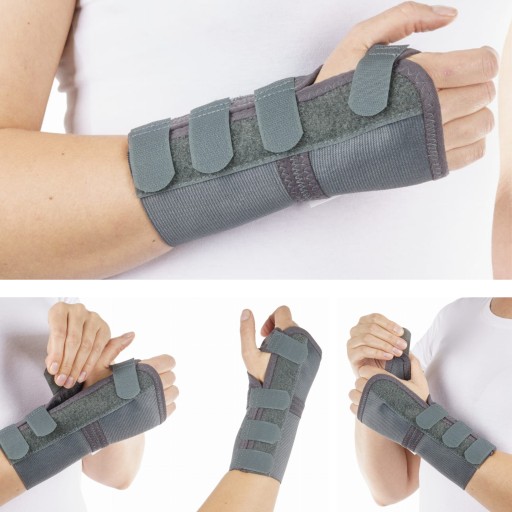 ORTEZA STAWU NADGARSTKOWEGO STABILIZATOR Z SZYNĄ