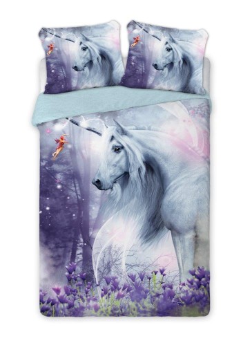 pościel młodzieżowa 160x200 JEDNOROŻEC unicorn